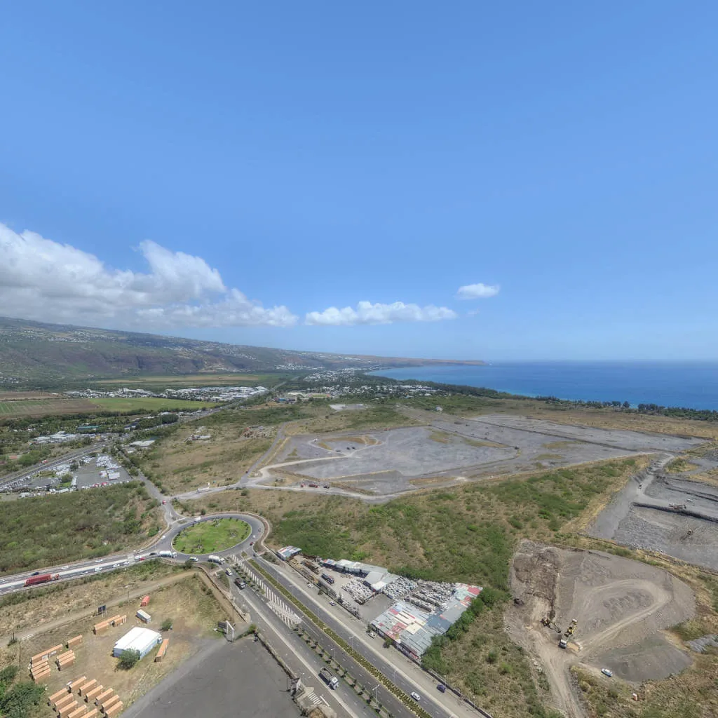 Vue du panorama : La plaine de Cambaie