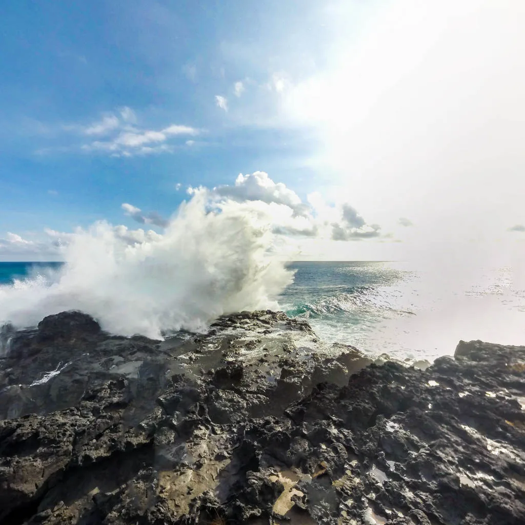 Vue du panorama : La Pointe des Châteaux