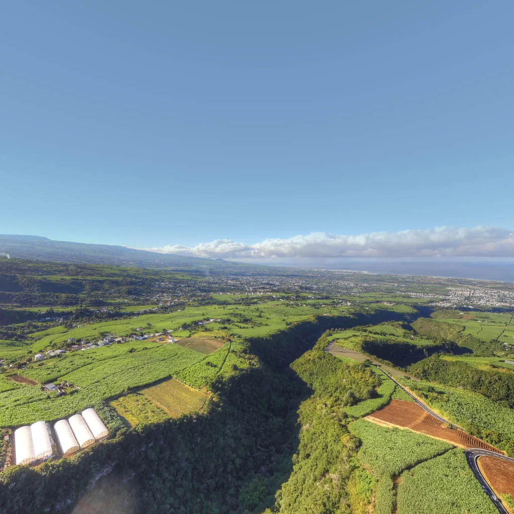 Vue du panorama : Les hauts de Saint-Louis
