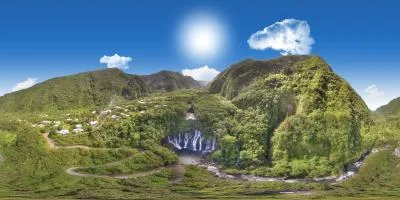 Aperçu du panorama : Cascade Grand Galet