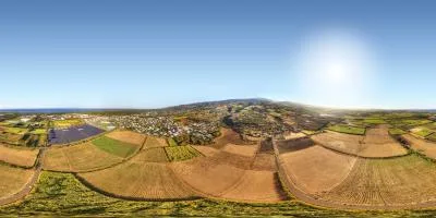 Aperçu du panorama : Les champs des Hauts