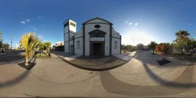 Aperçu du panorama : L'église du bourg