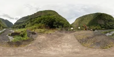 Aperçu du panorama : La base héliportée du Bras de la Plaine