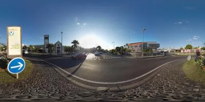 Aperçu du panorama : Le rond-point des Hauts